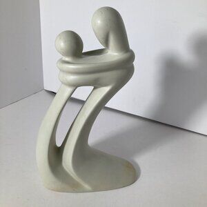 The Museum‎ Company Embracing Couple Soapstone Sculpture Cream 6.5 x 10.5"